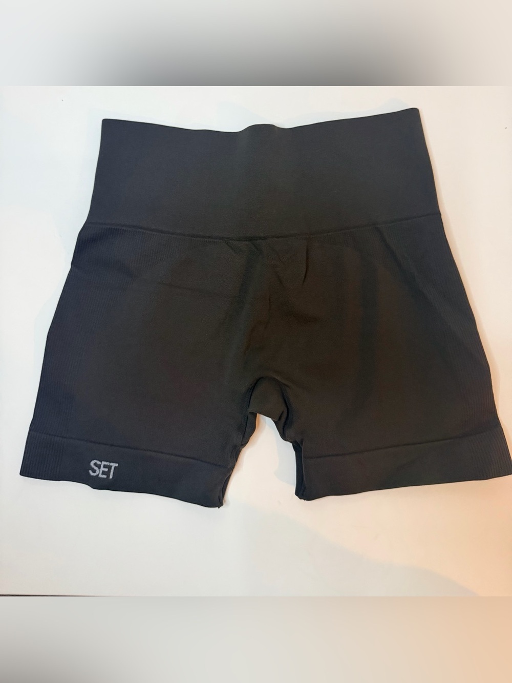 Seamless High-Waist chocolate brown Bike Shorts